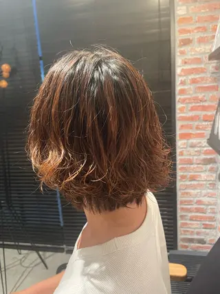 ショート パーマ rin 【大宮川越】 募集中🖤✨️のヘアスタイル