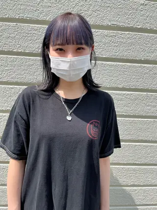 カラー メンズハイトーン/栄 /イトウタケルのヘアスタイル