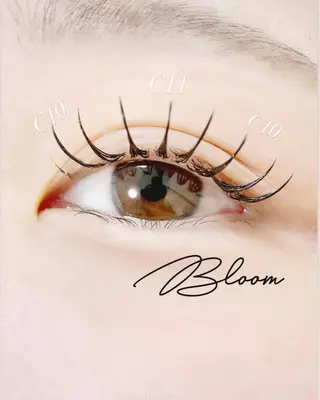 マツエク・マツパ Bloom所属・Bloom ブルームのマツエク・マツパデザイン