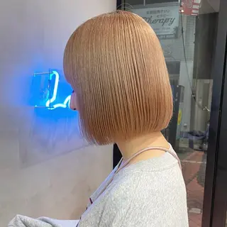ショート Misaki /ボブ/縮毛矯正のヘアスタイル