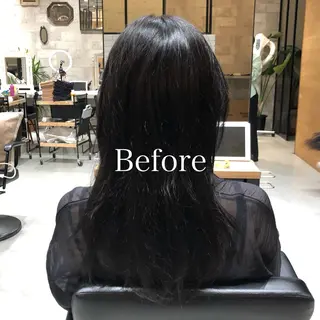 セミロング カラー レディースヘア💫 加藤たいが🐯のヘアスタイル