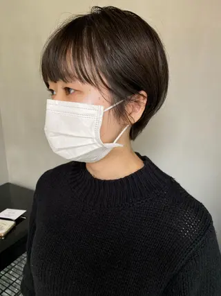 ショート カラー ヘアアレンジ stylist/蛯谷 珠里のヘアスタイル
