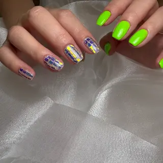 ネイル lieu pre💚 yamadaのネイルデザイン