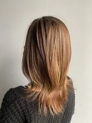 カラー echelle 🐈⬛瑠菜のヘアスタイル