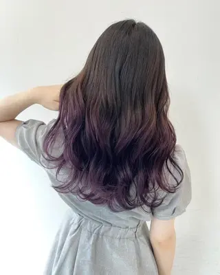 セミロング ✨韓国風カット/艶髪 カラー✨yumeのヘアスタイル