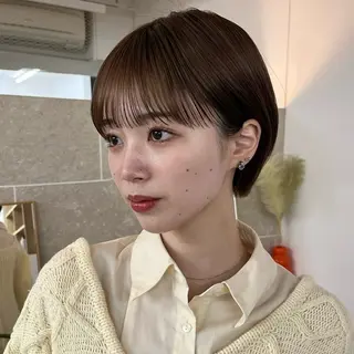 ショート ショート｜縮毛矯正 ｜へんとなのヘアスタイル