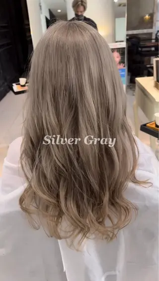 ロング カラー 透明感カラー/ 藤原リックのヘアスタイル