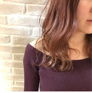 ロング カラー hair salon Ranun髪質改善のヘアスタイル