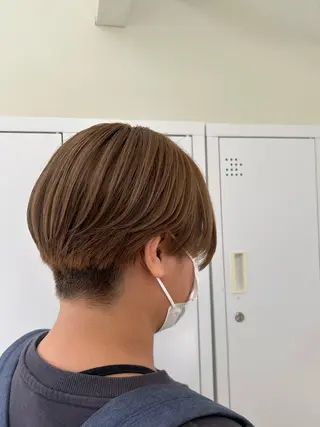 ショート 福井 愛瑠のヘアスタイル