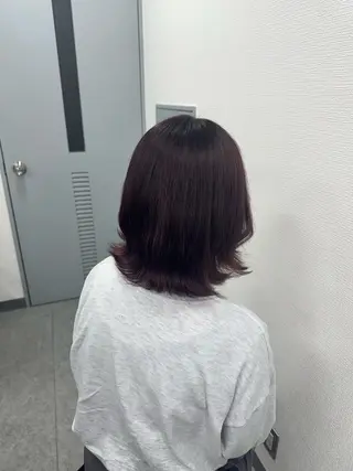 ミディアム カラー 🎀愛されgirly ヘア🫧Ayakaのヘアスタイル