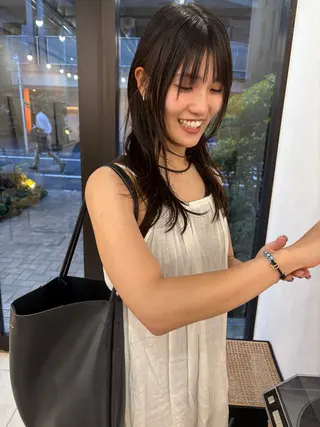 セミロング NOUN所属・eri kinjoのヘアスタイル