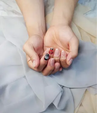 メンズ ネイル 𝐠𝐨𝐫𝐢 𝐧𝐚𝐢𝐥のネイルデザイン