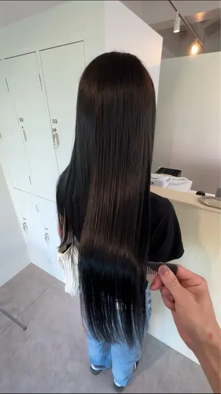 ロング 髪質改善/美髪縮毛矯 正のスペシャリストのヘアスタイル