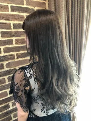 ロング カラー 高橋 隆一のヘアスタイル