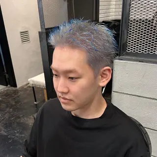 メンズ メンズ特化/パーマ/ メッシュ/竜成のヘアスタイル