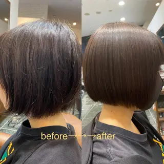 ショート ラテ渋谷所属・【副店長/縮毛矯正】 小野沢駿弥のヘアスタイル