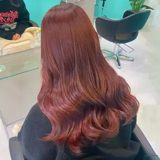 ロング カラー mana/メンズ/ ヘアセット/ブリーチのヘアスタイル