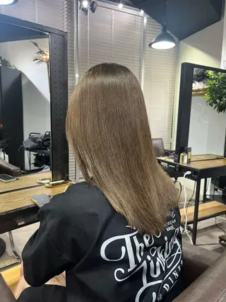 ミディアム カラー ブリーチ✨ハイライト メンズヘア/アヤノのヘアスタイル