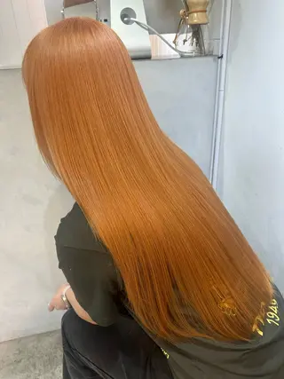 ロング カラー 🧸艶々韓国ヘア 🧁mizunaのヘアスタイル