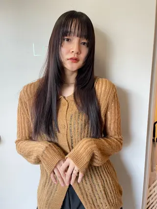 ロング カラー レイヤーカット🎀 kanaのヘアスタイル