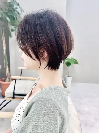 ショート カラー ショート/レイヤー /札幌/小山内のヘアスタイル