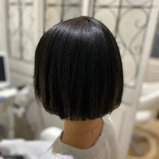 ショート カラー メンズ キッズ ✂︎ショート、ボブ、 レイヤー🩵YUMIのヘアスタイル
