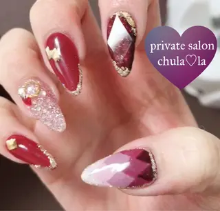 ネイル Chula♡la 豊見城市高安のネイルデザイン