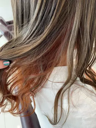 ロング カラー 🌼sunc HINAMI🌼のヘアスタイル