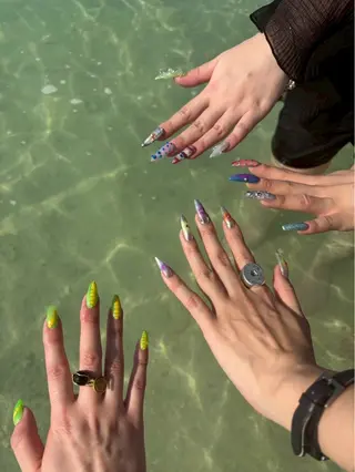 ネイル 小川 柚香のネイルデザイン