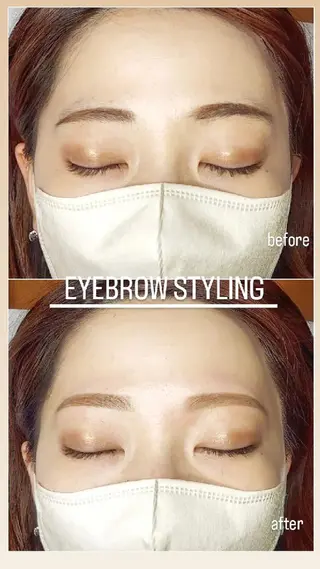 アイブロウ U_la所属・U_la [ウーラ] 片岡の眉毛・アイブロウイメージ