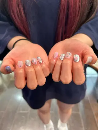 ネイル メンズ/艶髪/カラー サクラ🌸のヘアスタイル