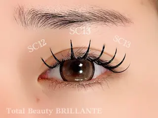 マツエク・マツパ BRILLANTE -ブリアンテ-のマツエク・マツパデザイン