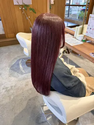 ロング カラー フラム所属・WATANABE MISAKIのヘアスタイル