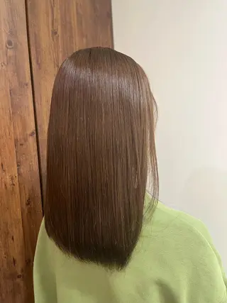 ミディアム カラー 外川 生純美ೀ🌝のヘアスタイル