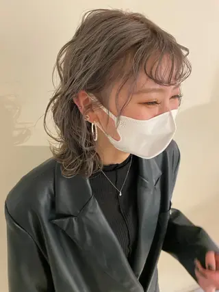 ミディアム カラー AVANCE KAKOのヘアスタイル