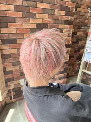 カラー 銀座No.1🏆✨ メンズパーマ特化のヘアスタイル