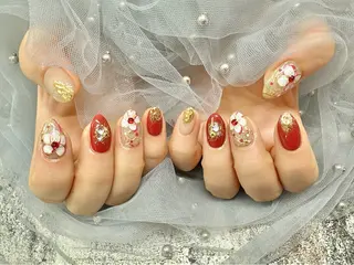 ネイル ラッキースター 大人気店のネイルデザイン