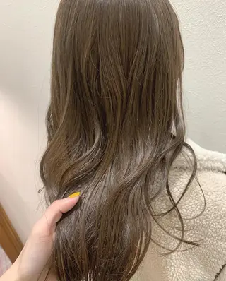 ロング カラー hub hair レイヤー/透明感のヘアスタイル