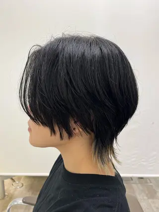 ミディアム 【北千住】🌈韓国風 レイヤー✨小顔カットのヘアスタイル