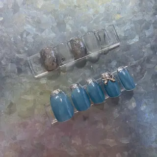 ネイル カーネリアン所属・大浦 千聖のネイルデザイン