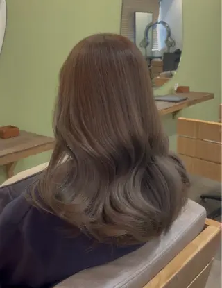 セミロング hair salon mei 十条【メイ】所属・十条/カラー 「yuya」のヘアスタイル