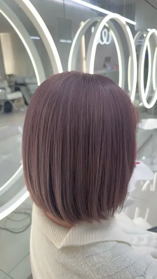 カラー ANN GAGAのヘアスタイル