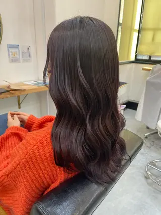 ロング カラー 高梨 菜々のヘアスタイル