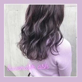 セミロング テラダ ココロのヘアスタイル