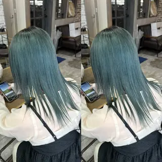 カラー lisa  ︎︎のヘアスタイル