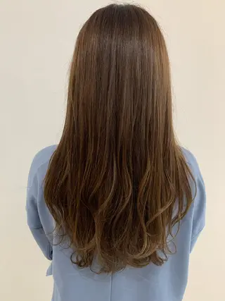 ロング 🤍似合わせパーマ 奥田沙耶🫧のヘアスタイル