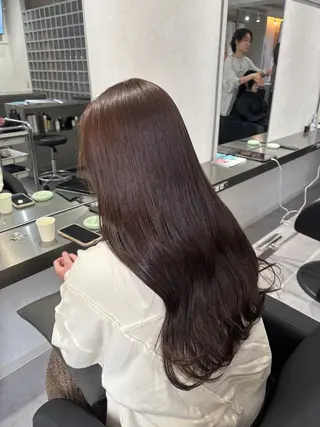 ロング カラー のんたん/ 工藤希望のヘアスタイル