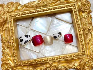 パーマ ネイル マジックミラー所属・マジック ミラーのネイルデザイン