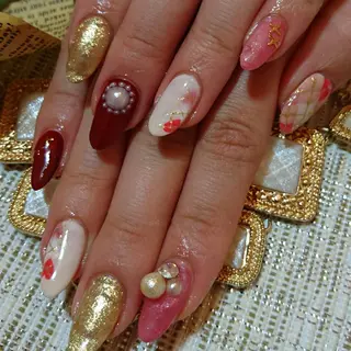 ロング セミロング カラー パーマ まつエク ネイル キッズ プライベートサロン HA♥NAのマツエク・マツパデザイン