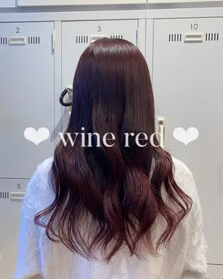 ロング カラー 𝐲𝐮𝐮𝐦𝐢 エクステ/ 艶カラーのヘアスタイル